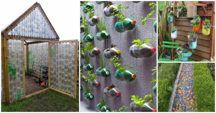 10 Great Ideas to Reuse Old Plastic Bottles