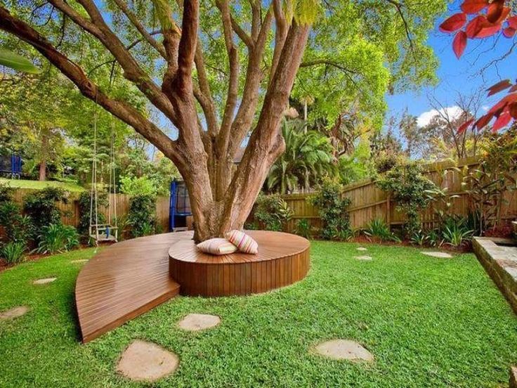 how to build a bench around the tree in your yard - page 2