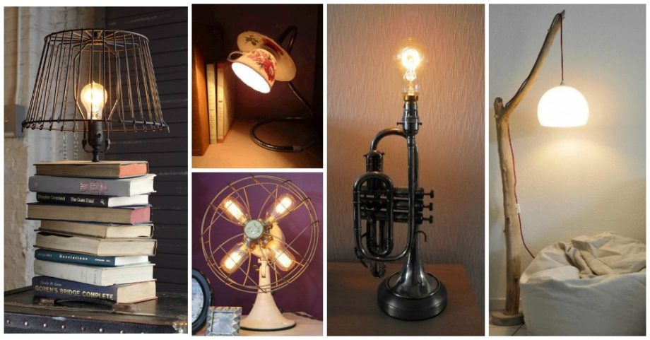 Creative DIY Lamps That Will Light Up Your Home In Unique Ways