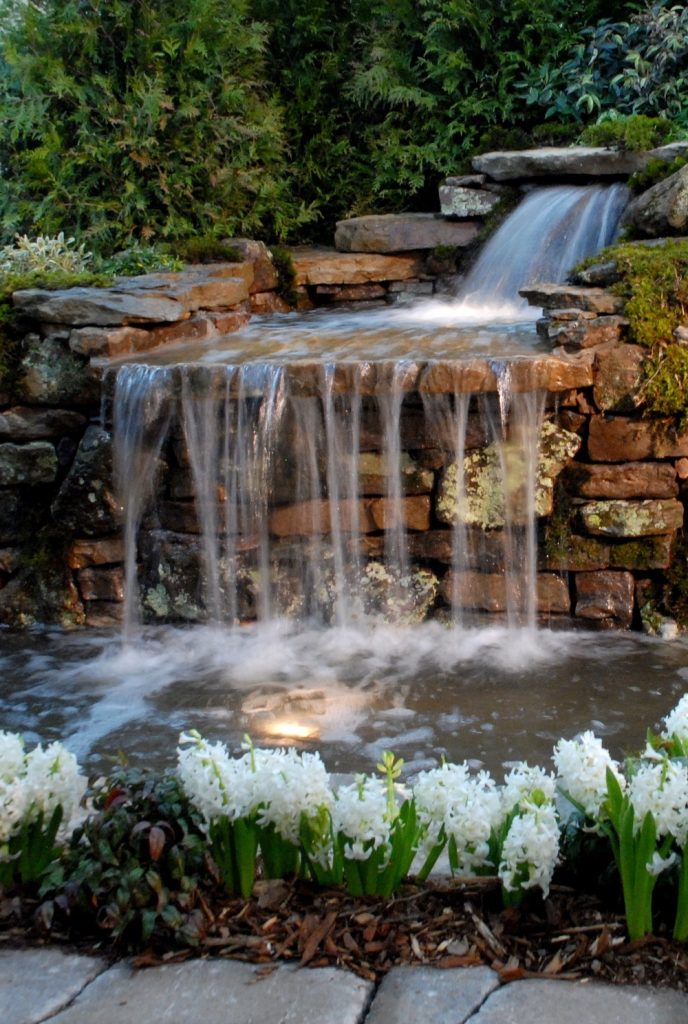 backyard waterfalls