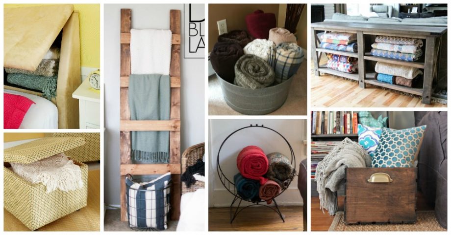 Blanket Storage Ideas Archives My Amazing Things