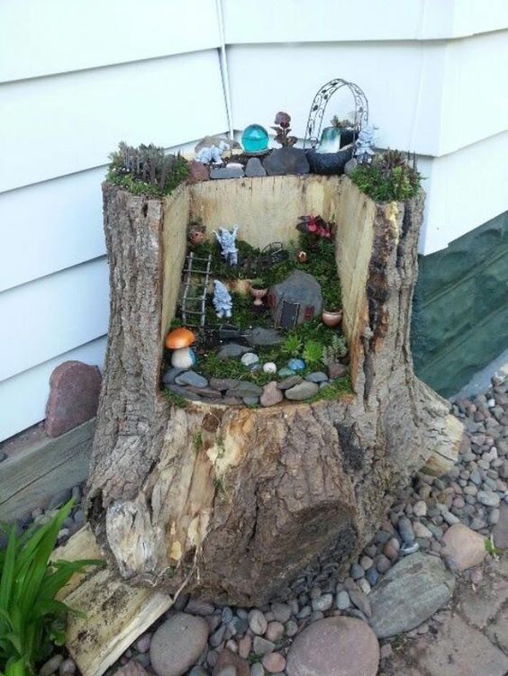 How To Have Fun With Garden Tree Stumps In Awesome Ways - Page 2 of 3