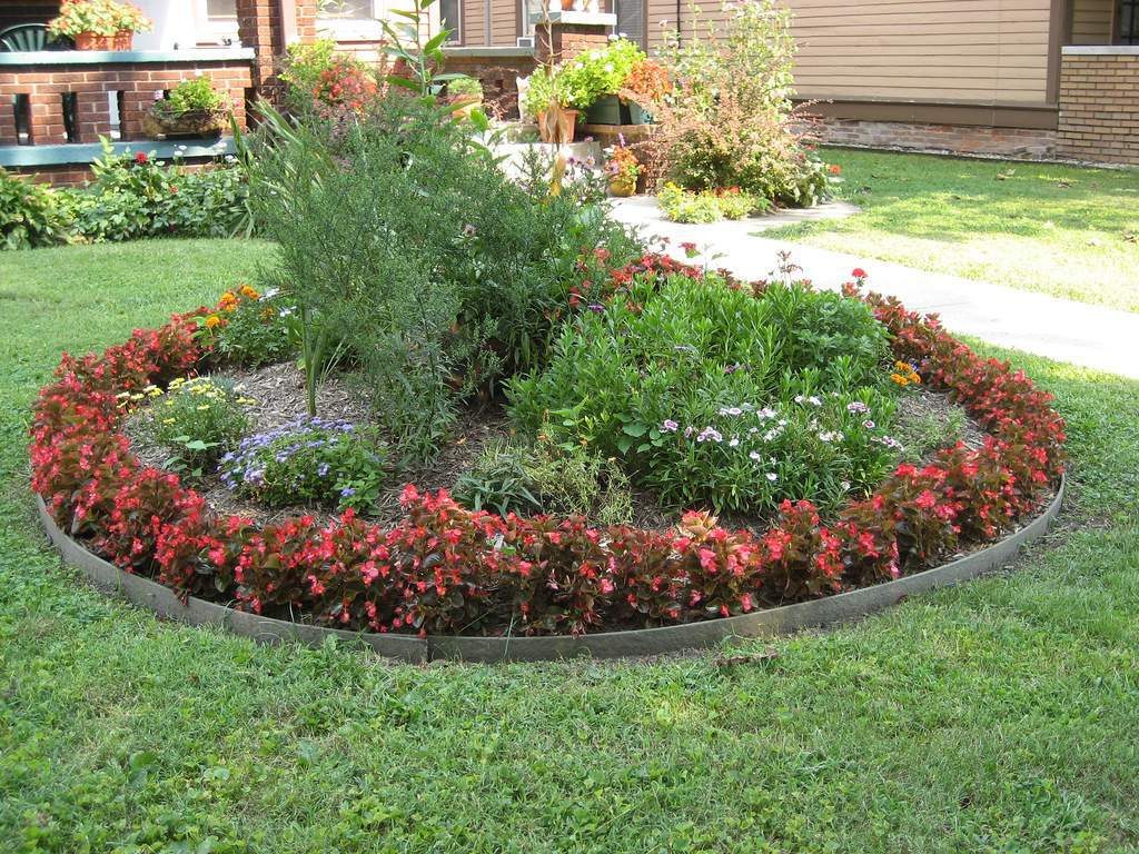 How To Make Round Flower Beds That Will Beautify Your Yard Page 2 Of 3