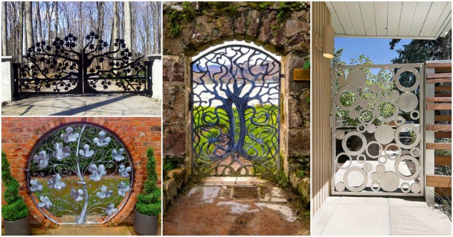 18 Majestic Metal Garden Gates That Will Make You Say WOW