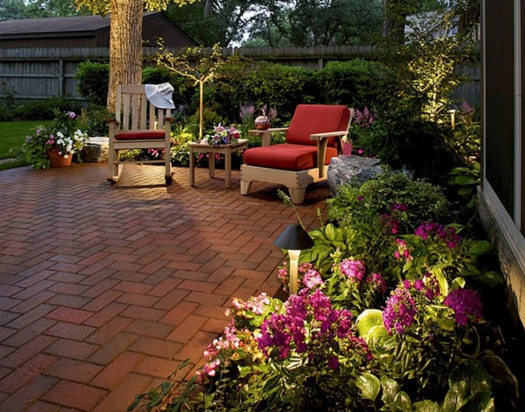 brick patio