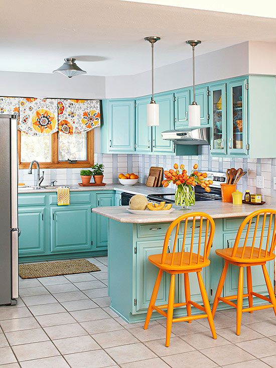 pastel kitchens 