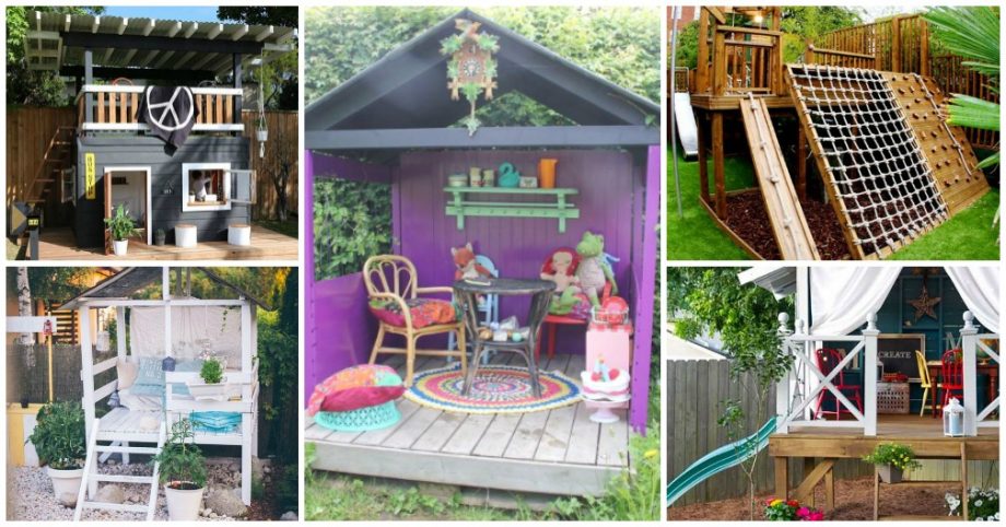 Fun DIY Pallet Playhouses That Kids Will Go Crazy About