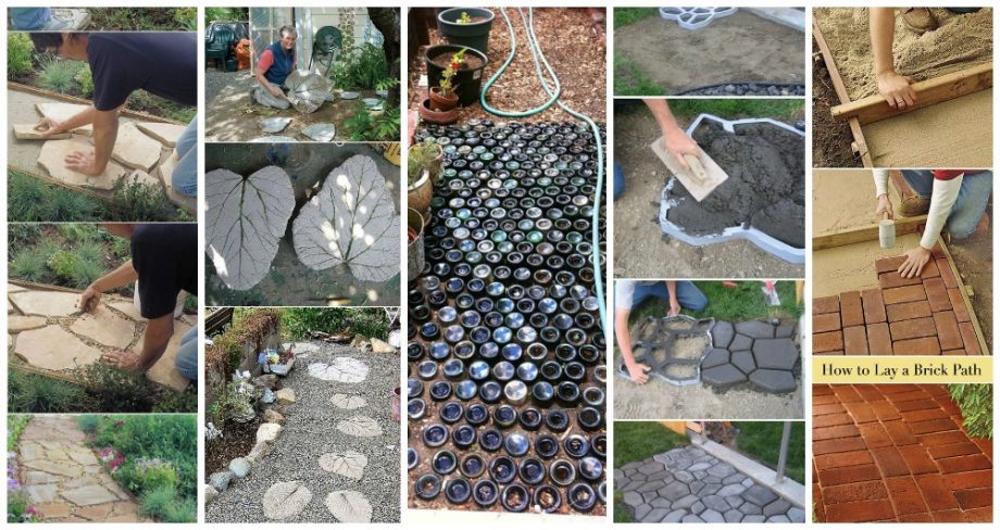 How To Make A DIY Pathway For Your Garden With Ease