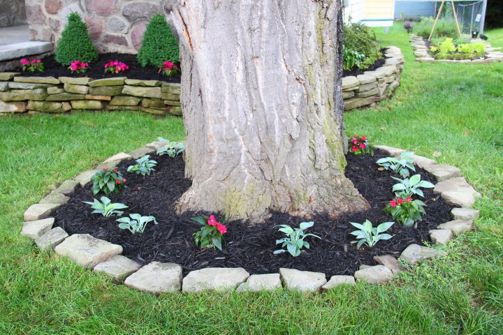 How To Make Round Flower Beds That Will Beautify Your Yard ...