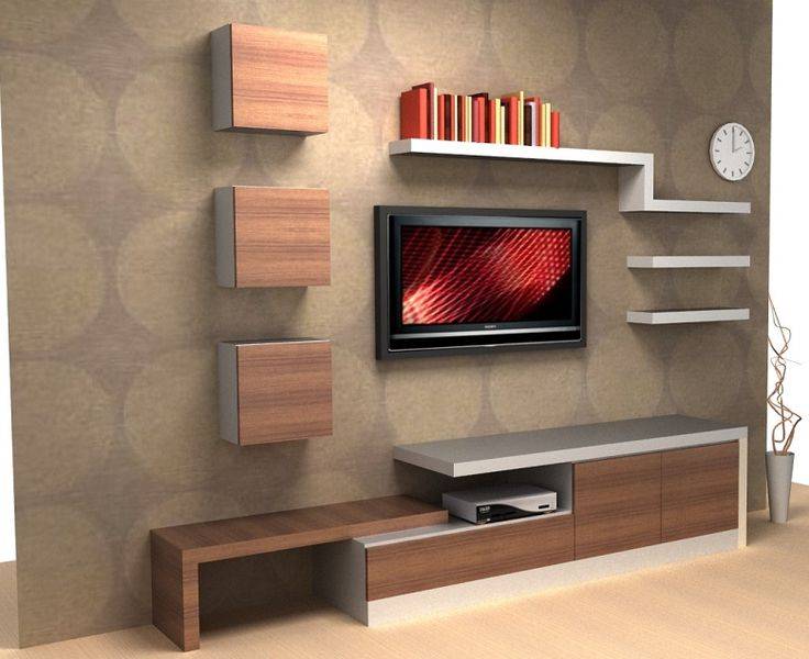 wall unit living room furniture 5 simple modern tv wall unit designs 736 x 600