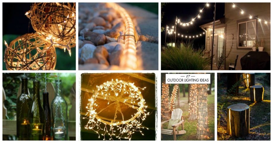 Charming DIY Outdoor Lights That Will Make Your Garden Shine