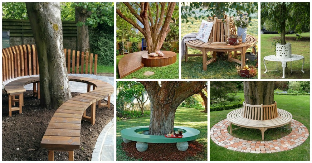 Impressive Tree Benches for Your Garden