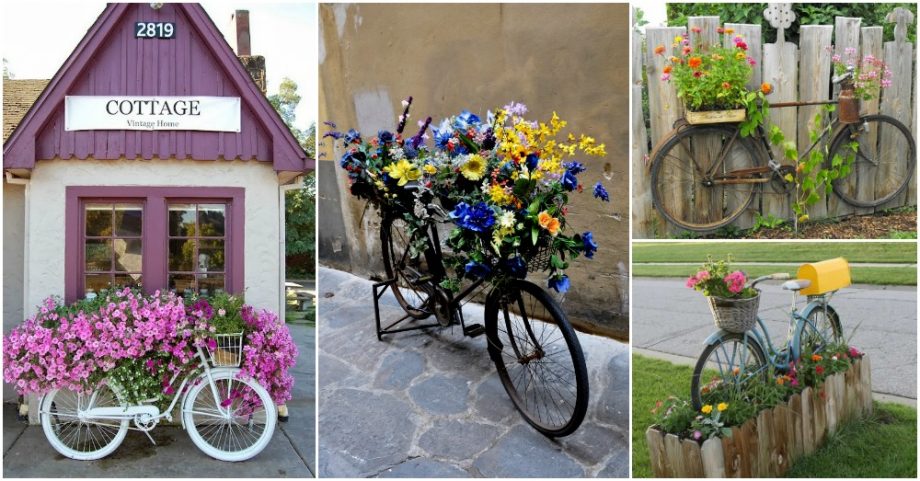 Cool Bike Planters That Will Inspire You To Repurpose Your Old Bike