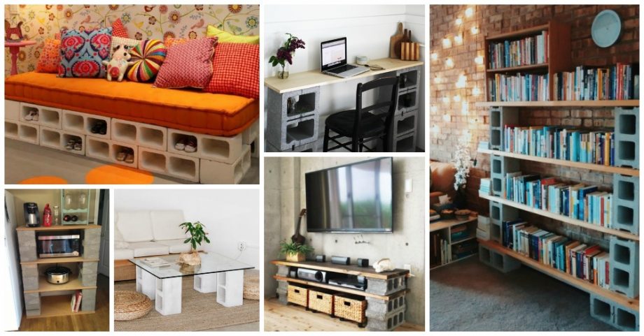 Cheap Cinder Block Furniture Designs You Need to See