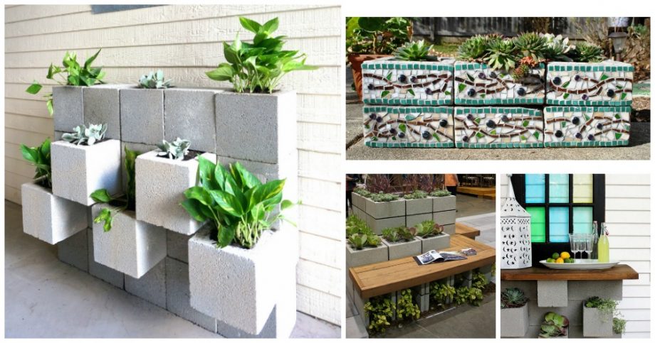 Cinder Block Planters That You Would Like To Have