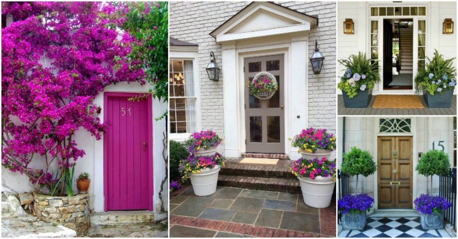 The Most Wonderful Doorway Planters You Have Ever Seen