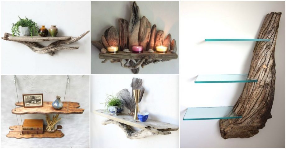 Amazing Driftwood Shelves That Look Like Great Work Of Art