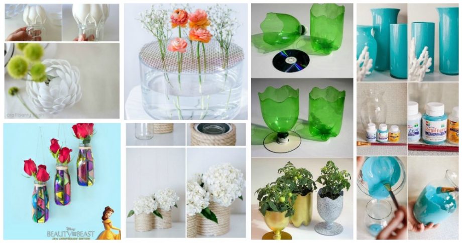 Magnificent Flower Vase Crafts That Will Enliven Your Home