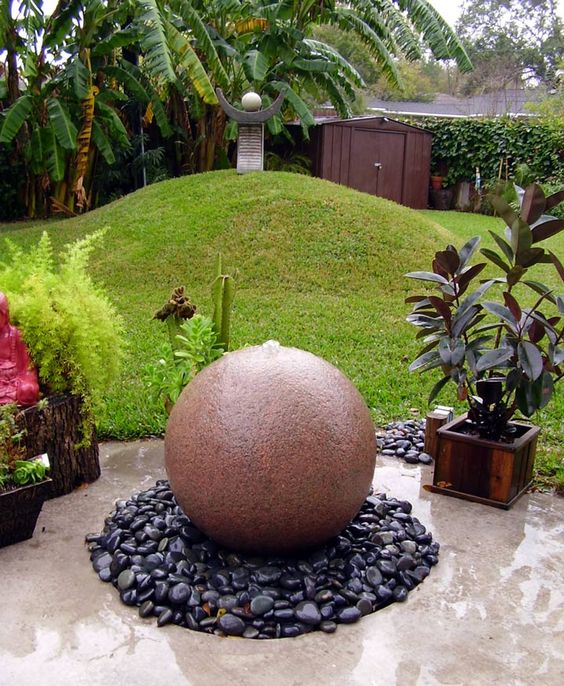 sphere water features