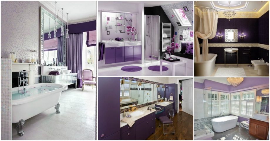 Purple Bathrooms That Will Make You Add This Royal Color In Your Bathroom Too