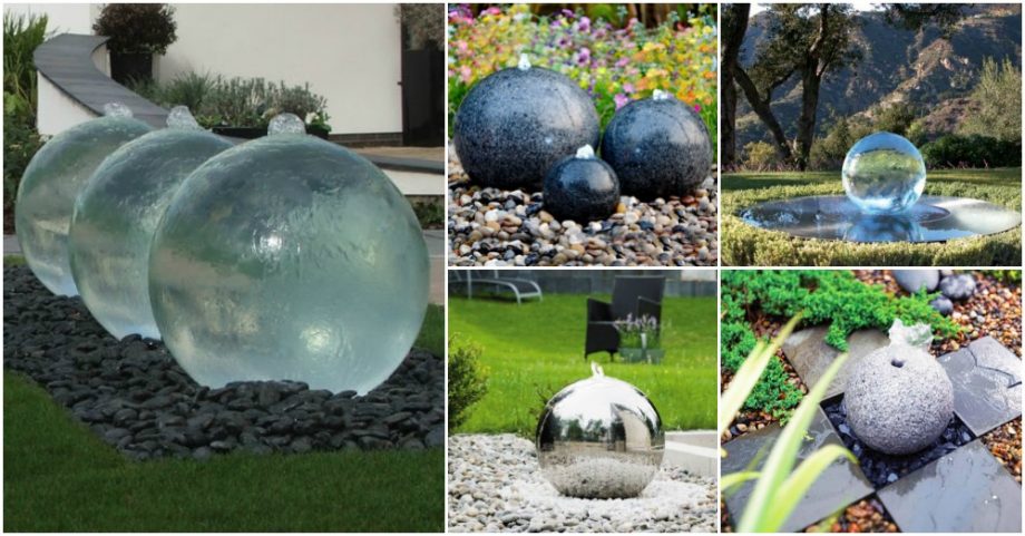 Splendid Sphere Water Features That Will Draw Your Attention