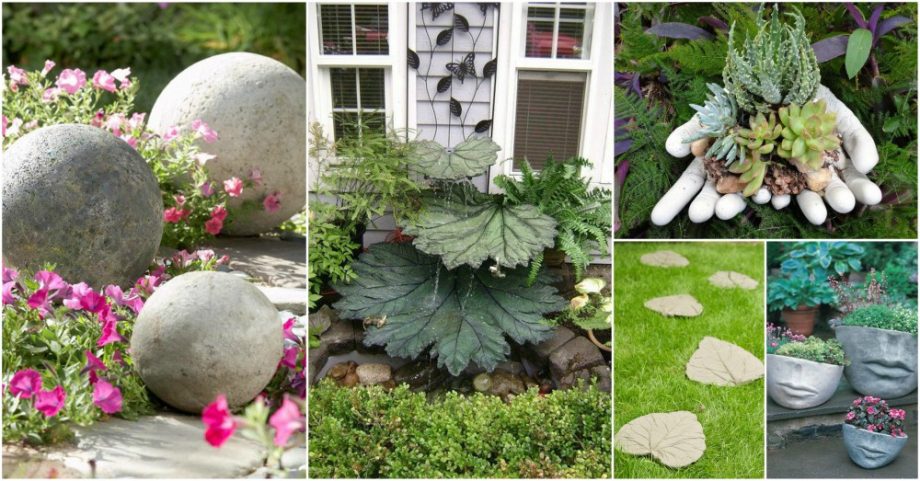 DIY Concrete Garden Decor That Will Steal The Show For Sure