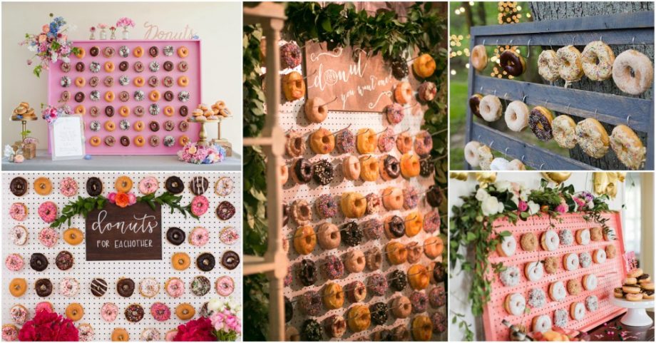 Make A Donut Wall For Your Party And  Leave Your Guests Speechless