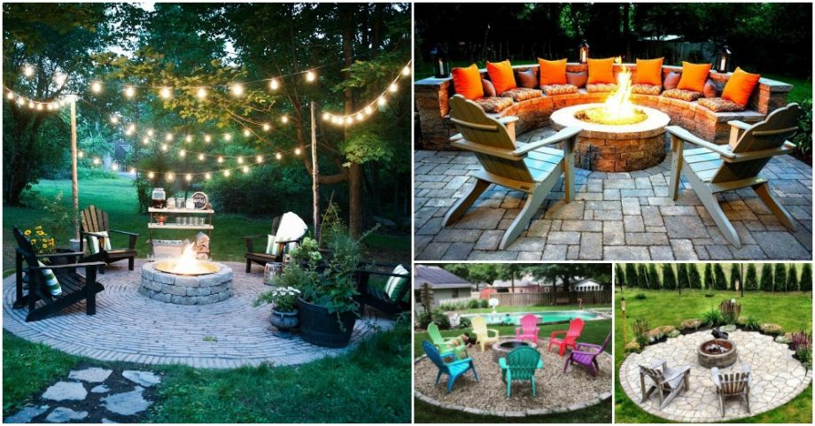 Inviting Round Fire Pit Areas For Your Utmost Relaxation