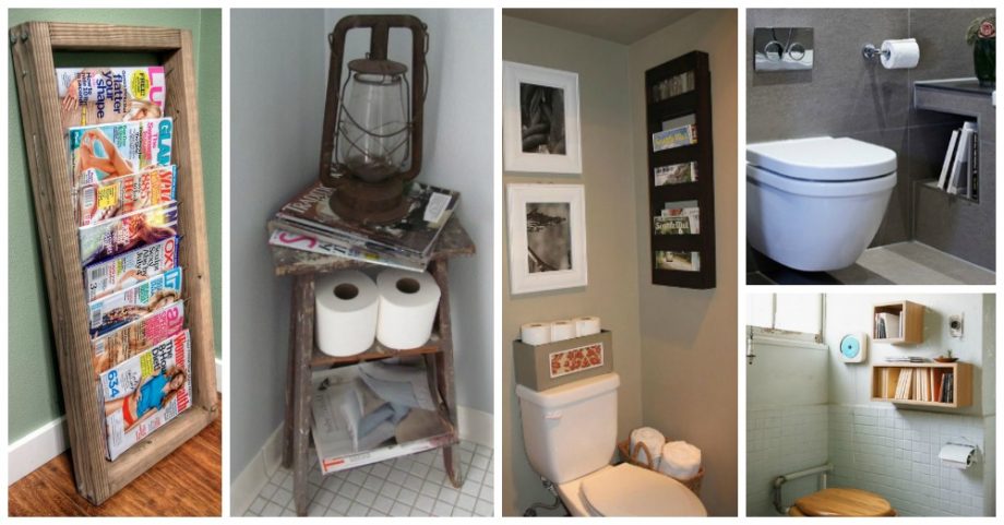 Magnificent Bathroom Magazine Racks and Shelves You Need to See