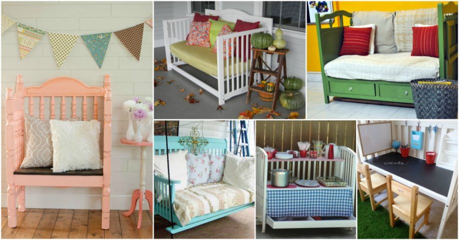 Check Out These Brilliant Ideas And Upcycle Cribs Into Fantastic Furniture
