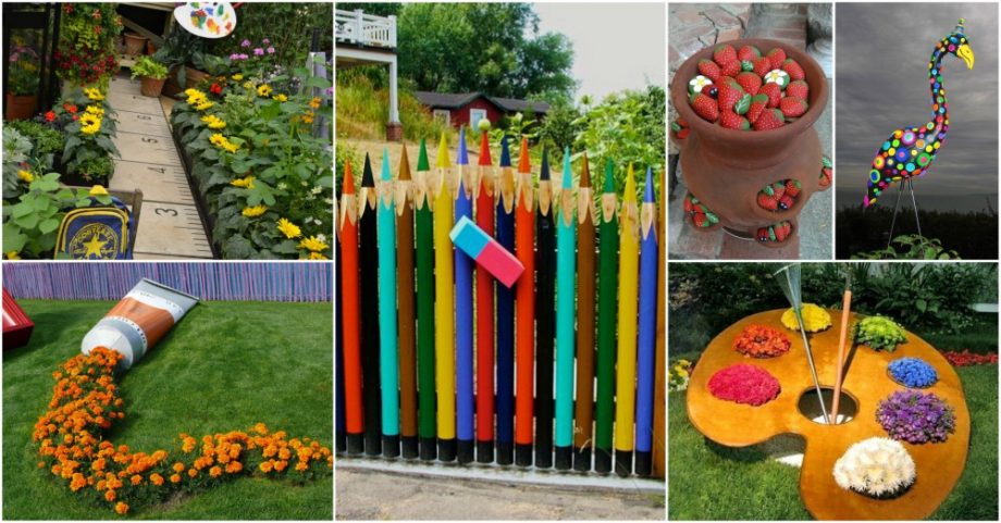 Outstanding DIY Garden Decor That Will Add Artistic Note