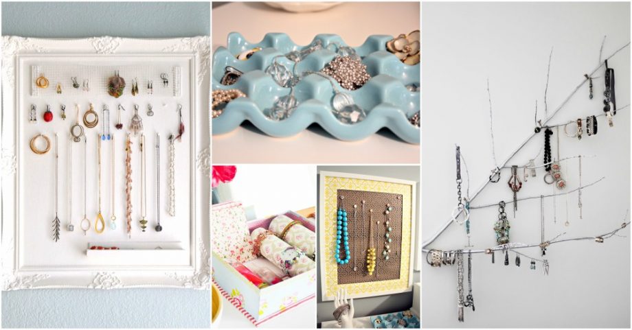 The Most Creative Jewelry Organizing Ideas That Are Awesome Decor At The Same Time