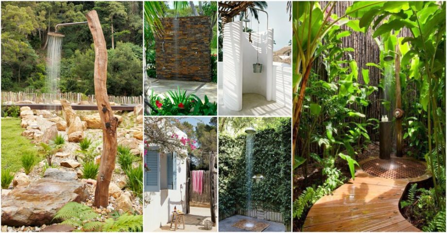 Outdoor Showers Is A Fascinating Idea To Cheer Up The Outdoors