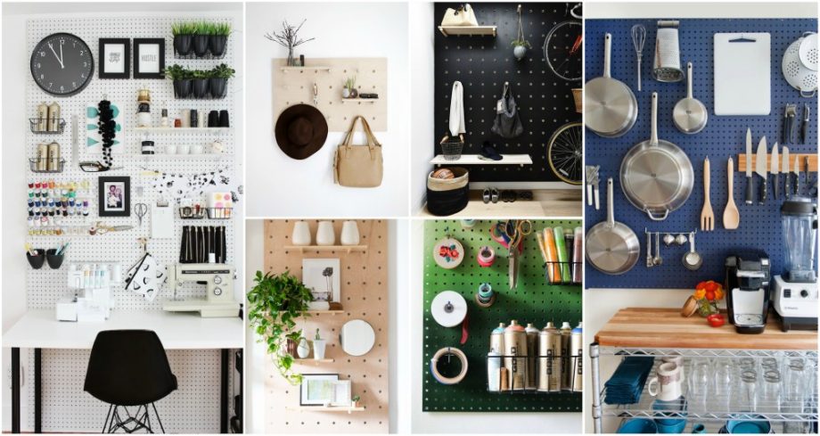You Didn’t Know That Pegboards Can Be This Helpful