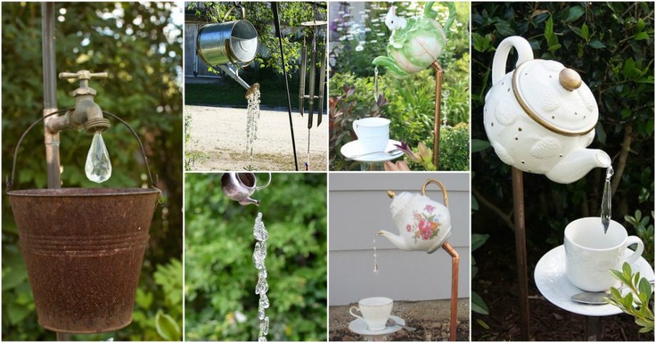 Garden Decor Tips:How To Achieve Cool Water Dripping Effect?