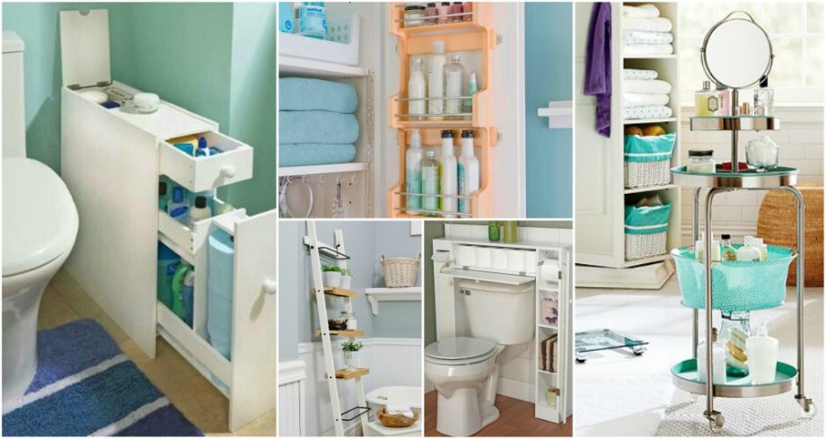 Small Bathroom Storage Solutions That Are Absolutely Genius