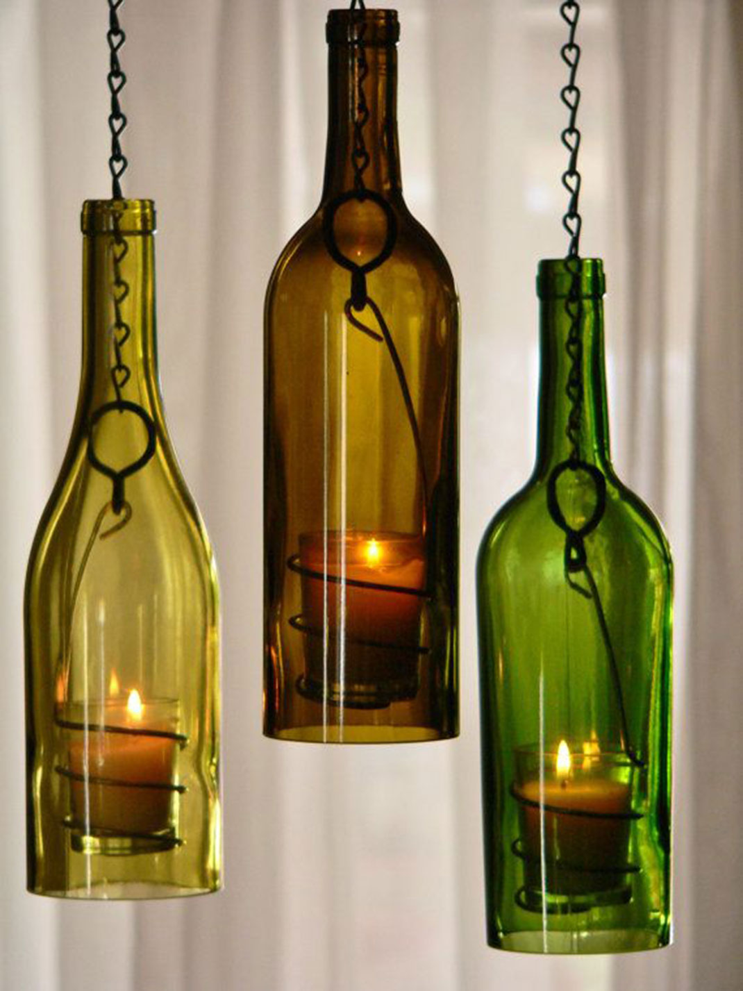 15 Creative DIY Glass Bottle Crafts That Will Make Great Decor For Your ...