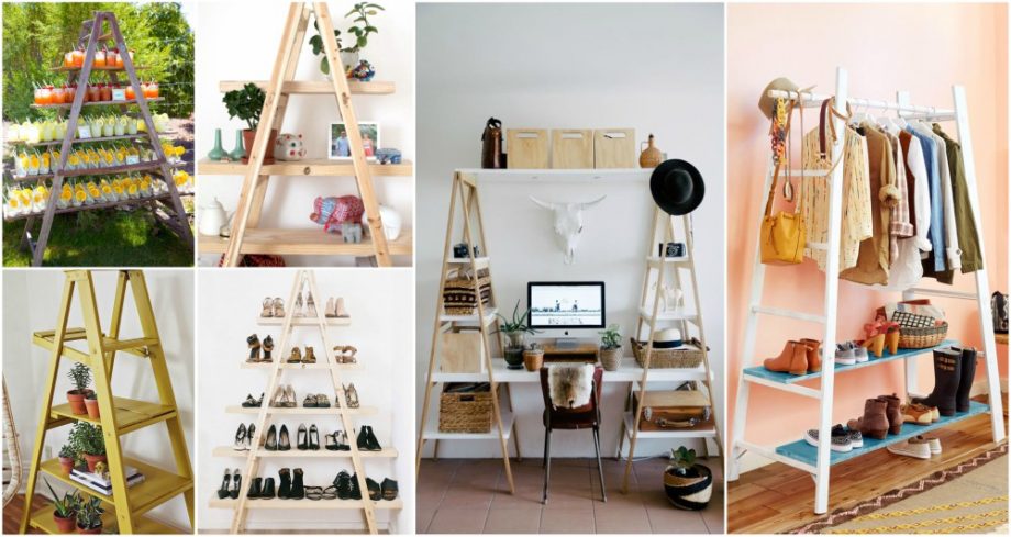 Brilliant Ladder Ideas For Upcycling Them Into Creative And Useful Things