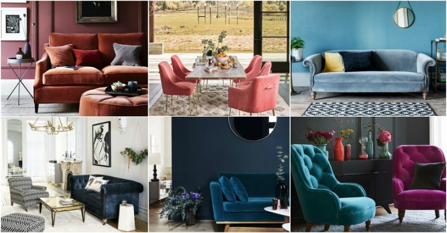 Expensive Looking Velvet Furniture Is The Ultimate Trend For 2017