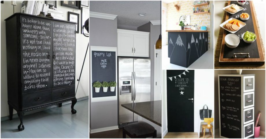 15 Awesome Chalkboard Paint Projects For Every Corner Of Your Home