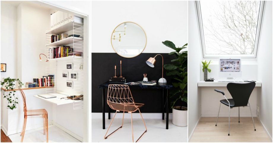 Incredibly Small Work Spaces That Look So Stylish