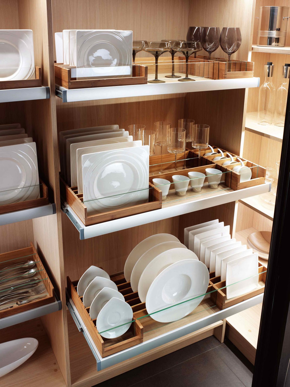 Modern Dish Storage Ideas To Keep Them Easily Accessible