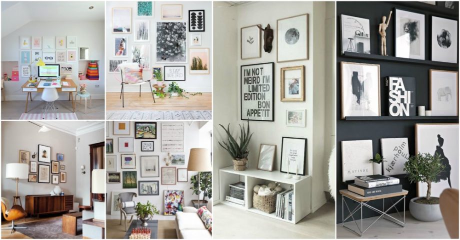 Stunning Gallery Wall Ideas To Create An Accent Wall In Your Home