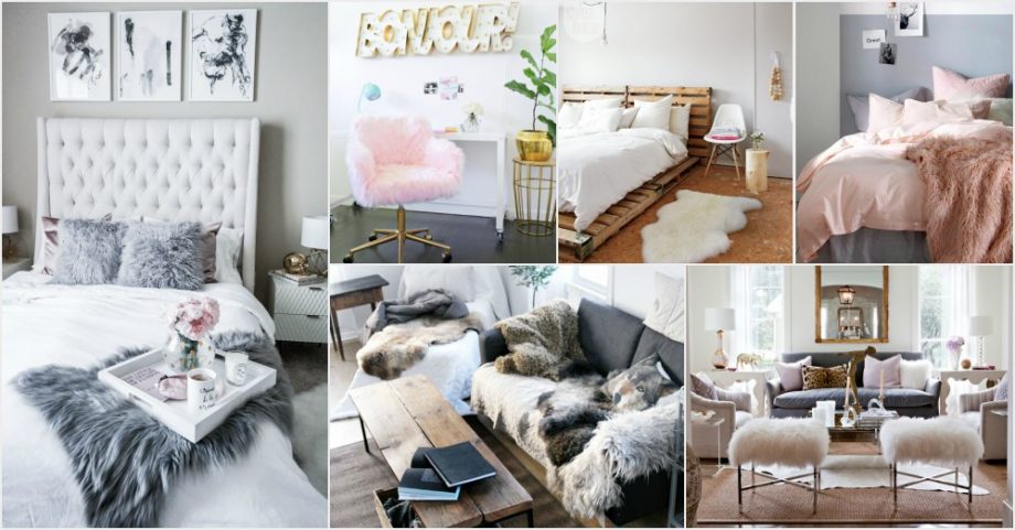 Stunning Faux Fur Decor Ideas To Make Your Home Cozy