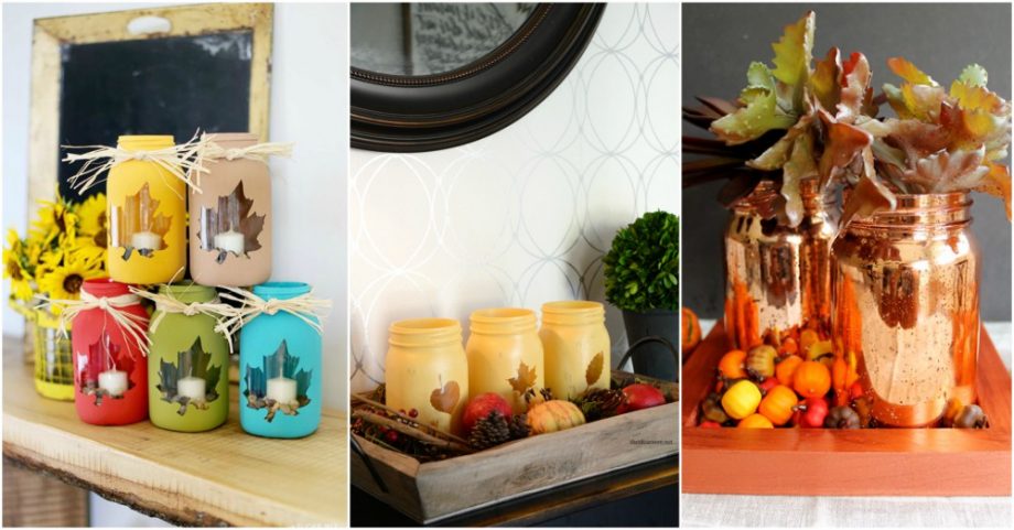 Fall Mason Jar Decor Ideas That You Can Make Without Spending Too Much