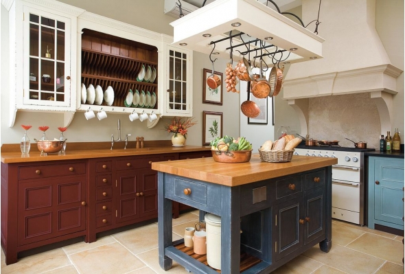 Mismatched Kitchen Cabinets Are A Good Way To Escape From The Ordinary