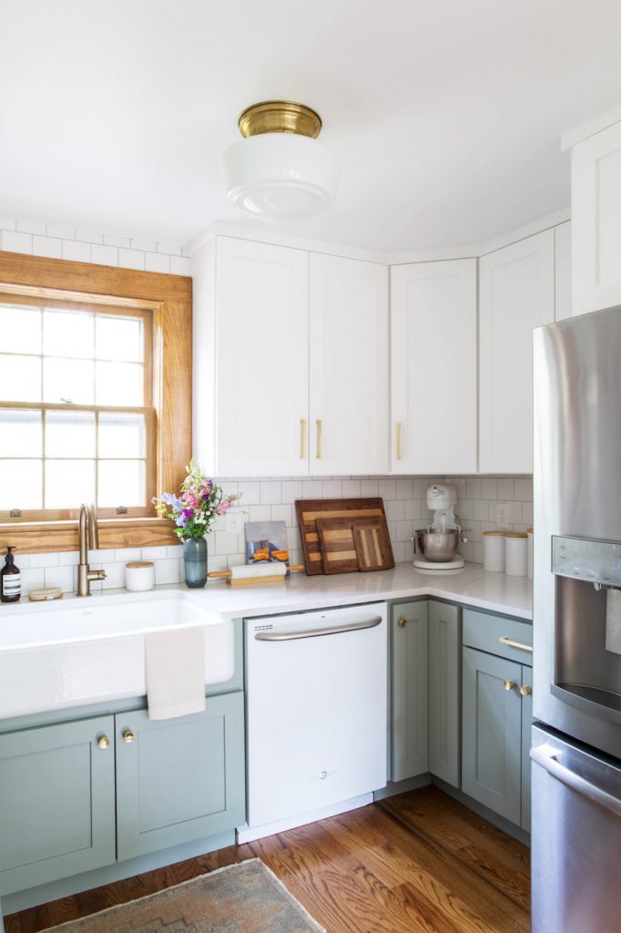 Mismatched Kitchen Cabinets 8 