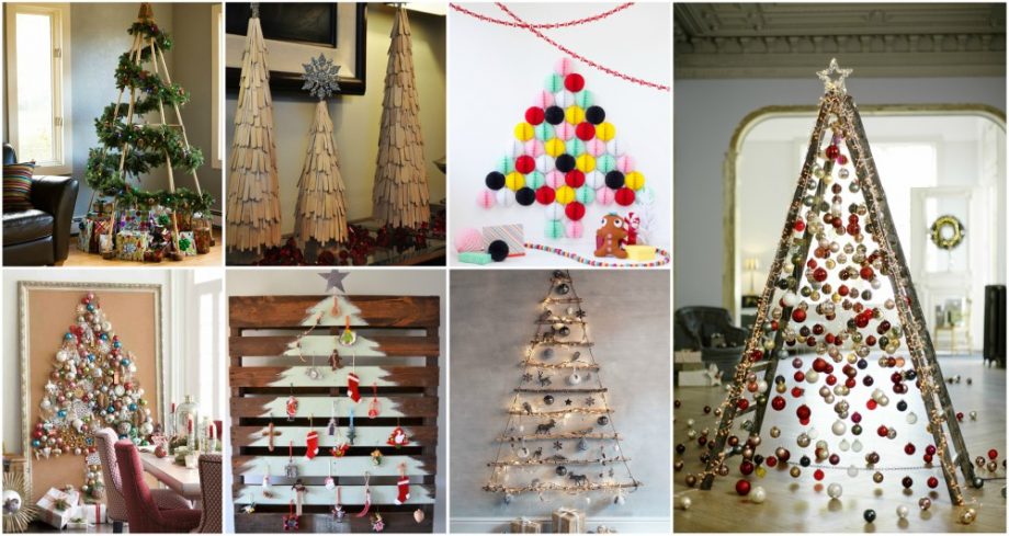 Creative Christmas Tree Alternatives That Anyone Can Make