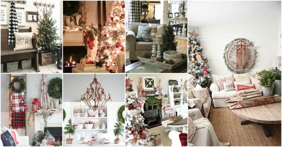 Feel The Holiday Spirit With These Christmas Farmhouse Decor Ideas!