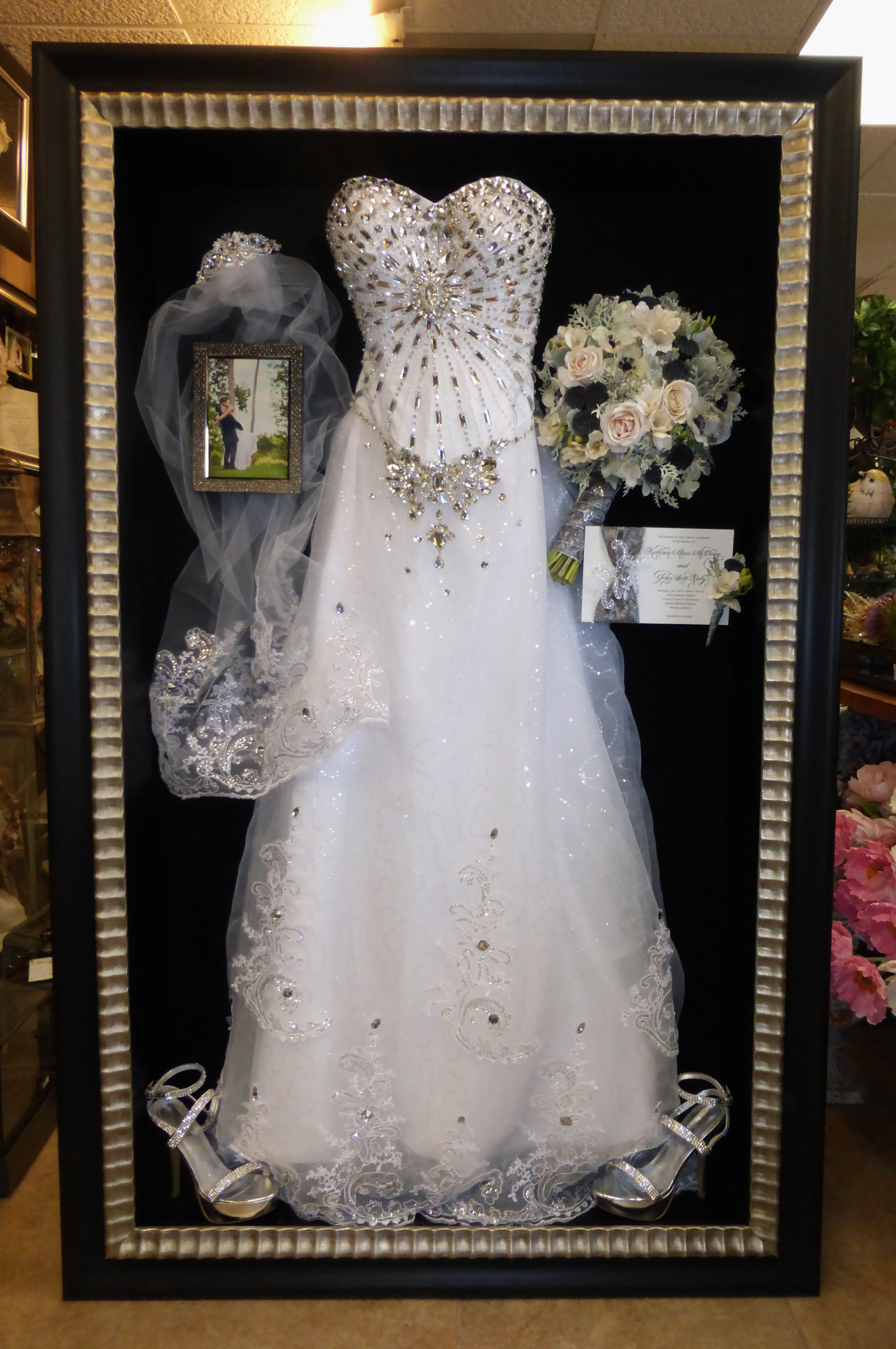 Wedding Dress Frame Ideas To Preserve Your Precious Memories - Page 2 of 2